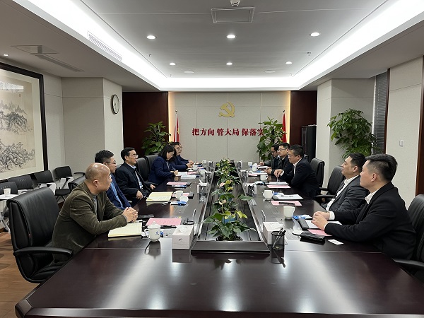 王思军会见中建二局核电公司董事长刘天军